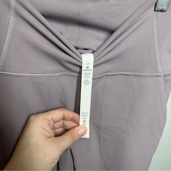 Lululemon Align Nulu Wide Leg Crop Violet Verbena - Picture 5 of 7